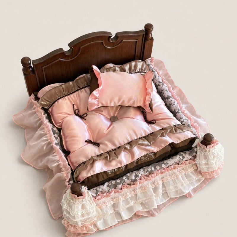 Soft Princess Dog Cat Sleeping Cushion