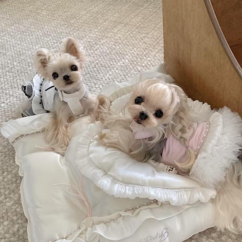 Soft Princess Dog Cat Sleeping Cushion