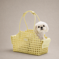 Woven Breathable Pet Tote Bag