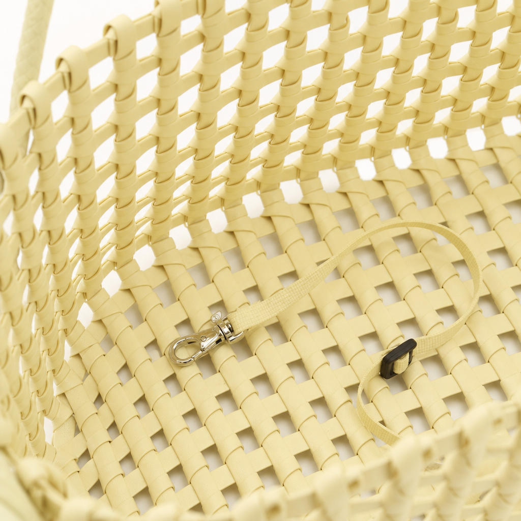 Woven Breathable Pet Tote Bag